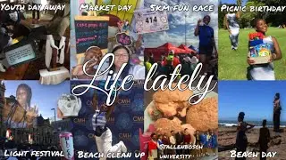 Life lately vlog: youth Alpha+market day+ birthday picnic+light festival+beach clean up+beach day!!!