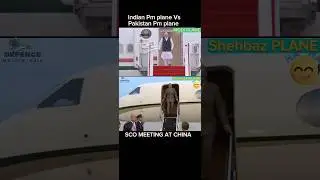 Indian Pm Modi Plane Vs Pakistan Pm Shehbaz Plane! Must watch.. #shorts #modi #airforce