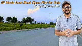 10 Marla Front Back Open Plot for Sale in Topcity1 Islamabad | Low Budget Plot | @shoaibrealtor