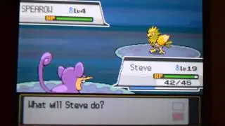 Live Shiny Spearow 3rd for HG BQ