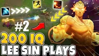 200 IQ LEE SIN Montage #2 | Best LEE SIN Plays | LOL Montage PROTV