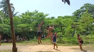 Volleyball old rule Mais mais - 3v3 Mino, Kano, Junjie vs. Bulaw, Ogonh, Jeman 12k