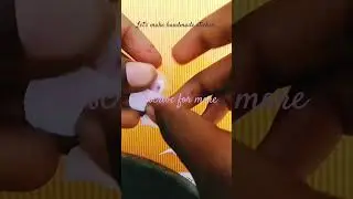 let's make handmade sticker 🎀 #handmade stickers diy