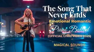 The Song That Never Ends | Emotional Romantic Piano Ballad (Official Lyric Video 2025)
