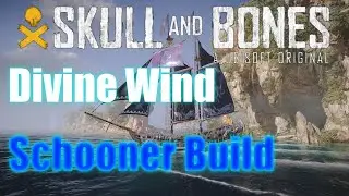 Skull and Bones Divine Wind Schooner Build. #ubisoft #skullandbones #gaming #pcgaming #xbox #ps5