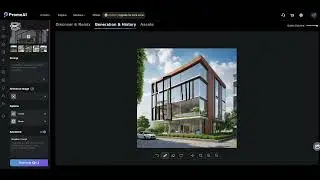 Facade modification using PromeAI