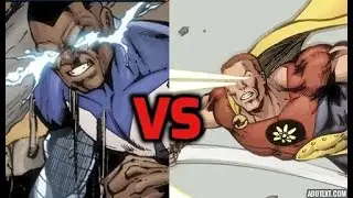 Blue Marvel vs King Hyperion