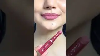 Swatching New Mamaearth Luxe Matte Lipstick 💕 #lipstick #makeup #shorts