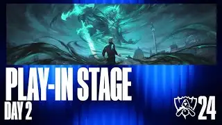 100 vs. R7 - Game 3 | Play-In Stage Day 02 | 2024 Worlds | 100 Thieves vs Movistar R7