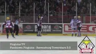 Spielbericht Fischtown Pinguins vs. Ravensburg Towerstars 3:4 vom 22.03.2013