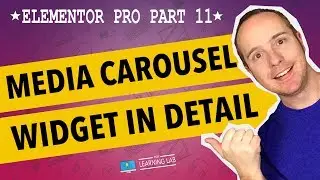 Elementor Pro Part 11 - Elementor Media Carousel Widget