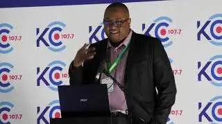 Sibusiso Dhladhla  Acting CEO Services SETA speaks at the Cape Winelands Knowledge Sharing Festival