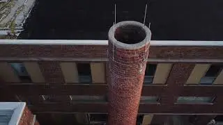 Drone View & Ground View - Old Manistee High School - Demolition - 2022