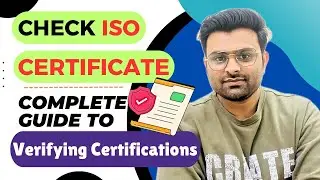 Check ISO Certification Validity I How to Easily Verify an ISO Certificate in 2025 I #iso