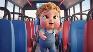 Fun Bus Learning Trip 🚌🎶 Fun Educational Song for Kids | Numbers & Colors Adventure