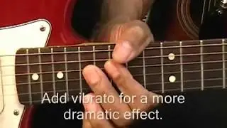 Как играть блюзовый гитарный визг в стиле Би Би Кинга &mdash; @EricBlackmonGuitar