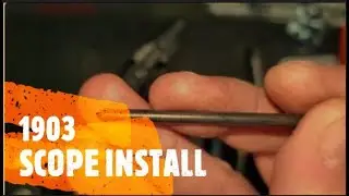 Установка базы Springfield Scope 1903 года