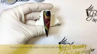 iGelBeauty Nail Tutorial using Cat Eye Gel Polish