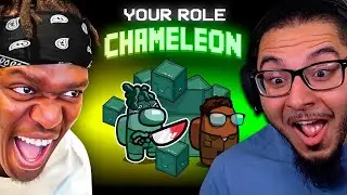 SIDEMEN AMONG US CHAMELEON ROLE: BLEND IN TO WIN | MoreSidemen | REACTION
