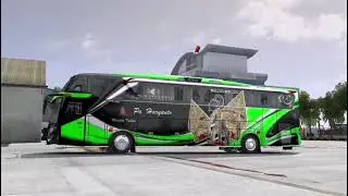 Hunting bus keluar dri pelabuhan Tanjung CCTV by@dafsmile #shotrs #bussimulatorid 