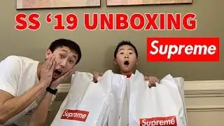 SUPREME SS19 UNBOXING