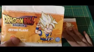 Распаковка и обзор игрушки Dragon Ball Daima от Burger King | Сюрприз для детского питания