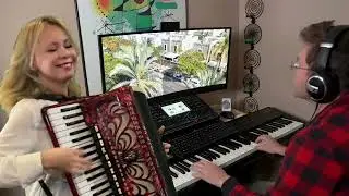 Zequinha de Abreu - Tico Tico, Accordion & Piano / Зекинья де Абреу - Тико-Тико, аккордеон+пианино