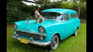 1960 FB Holden panelvan EK tail Vintage restoration