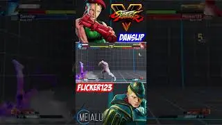 SFV CE - Danslip(CAMMY) VS Flicker123(ED) 🌘 MeiaLua 🌘