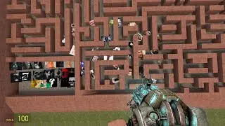 I spawned all NextBots in Garry's mod!!!