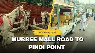 Muree Mall Road to pindi point Chair lift The Beautiful ❤️