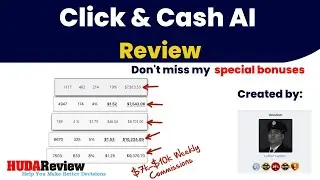 Click & Cash AI Review with Huge Bonuses - Created by Mr. Luther Landro - Don't miss this AI app!