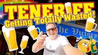 TENERIFE - GETTING WASTED! The Victory Bar in The Apolo Centre (LOS CRISTIANOS)
