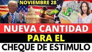 NUEVA CANTIDAD PARA CHEQUE DE EST&Iacute;MULO