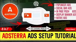 Adsterra Ads Setup In WordPress 2026 | Adsterra Ads Not Showing Problem Fix