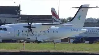 *RARE* Rhein-Neckar Air Dornier 328s (D-CIRJ)+(D-CMHB)+(D-CMHA) at London City Airport - 10/09/15