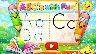 Learn ABC Alphabet | Fun & Easy Letters for Kids#youtubevideo #learning #kids #kidslearning
