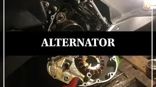 Naprawa alternatora Honda Silver Wing 600