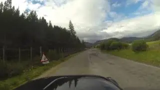 Road to Mar Lodge Estate