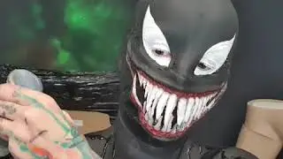 venom marvel alien freaky spfx fx makeup facepaint and body paint how to do
