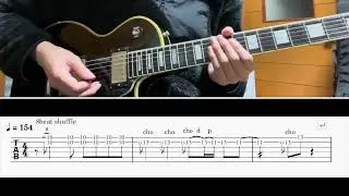 [TAB譜] Crazy Little Thing Called Love(QUEEN) Guitar solo cover [ギター]