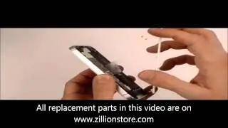 iPhone 4 4s back cover replacement how to - by Zillion Store Ltd