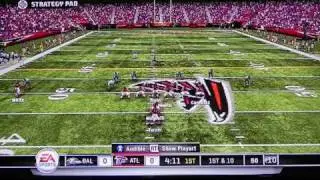 Madden 11 Gameplay: Ravens @ Falcons [Part 1 of 3]