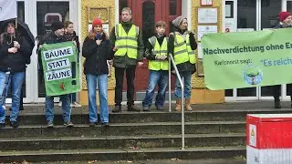 Demo gegen die Bebauung der Ilseh&ouml;fe