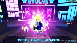 Vegita Evo and Showcase Update 11.7.5 West City Freezo's Invasion Anime Adventures Roblox