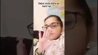 sabal study kaha par karti h..🤔#viral#shorts#ytshorts#motivation#studentlife#video#study#time#life