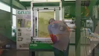 GR&Uuml;NIG - POWLEKANIE / COATING - G-COAT 406 - urządzenie do nanoszenia emulsji.