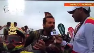 Walter Nosiglia llega tercero en la general rally Dakar 2015