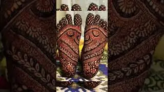 👣पैर के तलवा का mehndi डिजाइन#feet leg mehndi design/ feetmehendi designs #legdesign#shorts#short