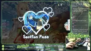 [Live] - Phantasma - | Ocelot - KAEDE [EX EX] 96.51% | Snipe fieryrage {#1 4xSB} - osu!